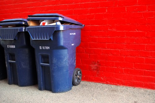 Recycling facilities handling construction debris